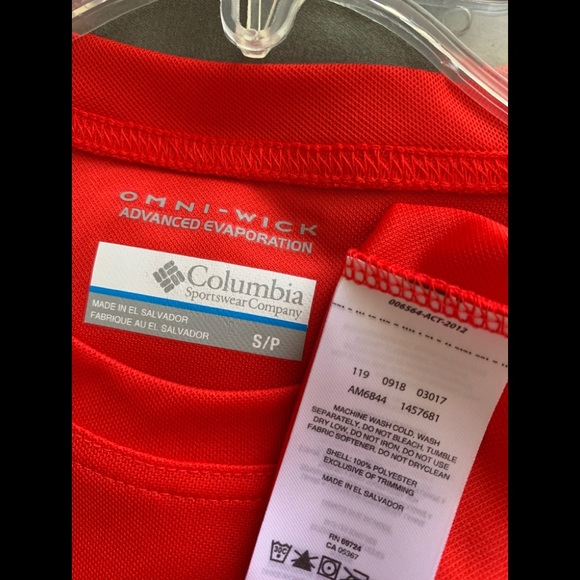 Columbia Mens Sp Omniwick Short Sleeve 